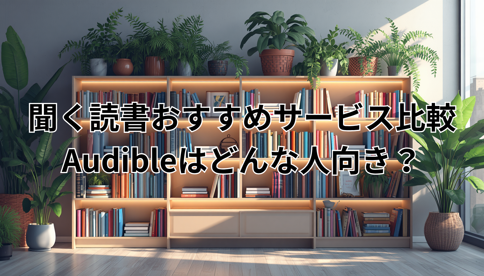 聞く読書おすすめサービス比較｜Audibleはどんな人向き？