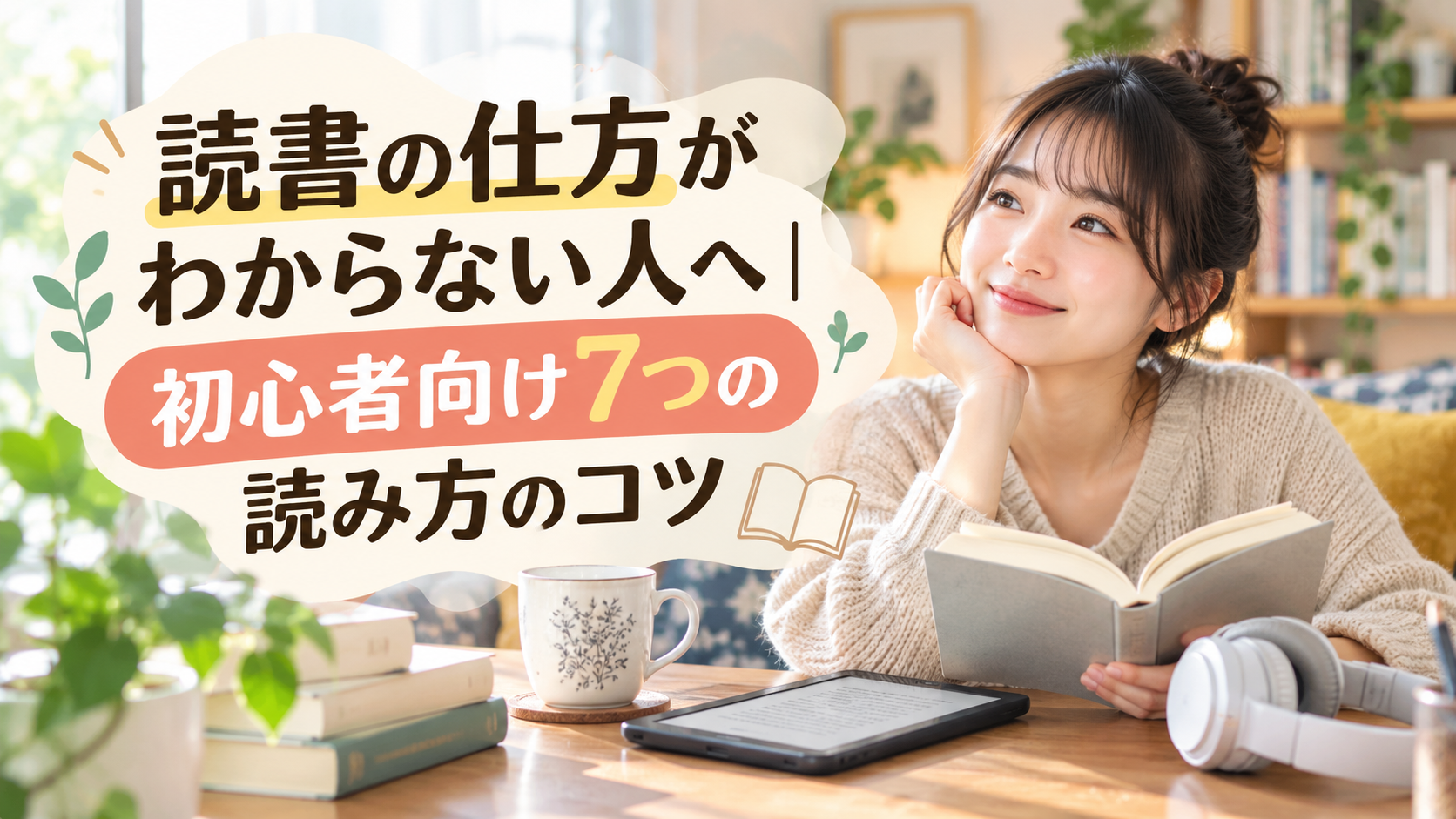 読書の仕方がわからない人へ|初心者向け7つの読み方のコツ